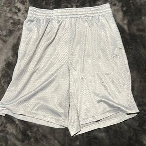 Mens Light Gray Athletech Shorts